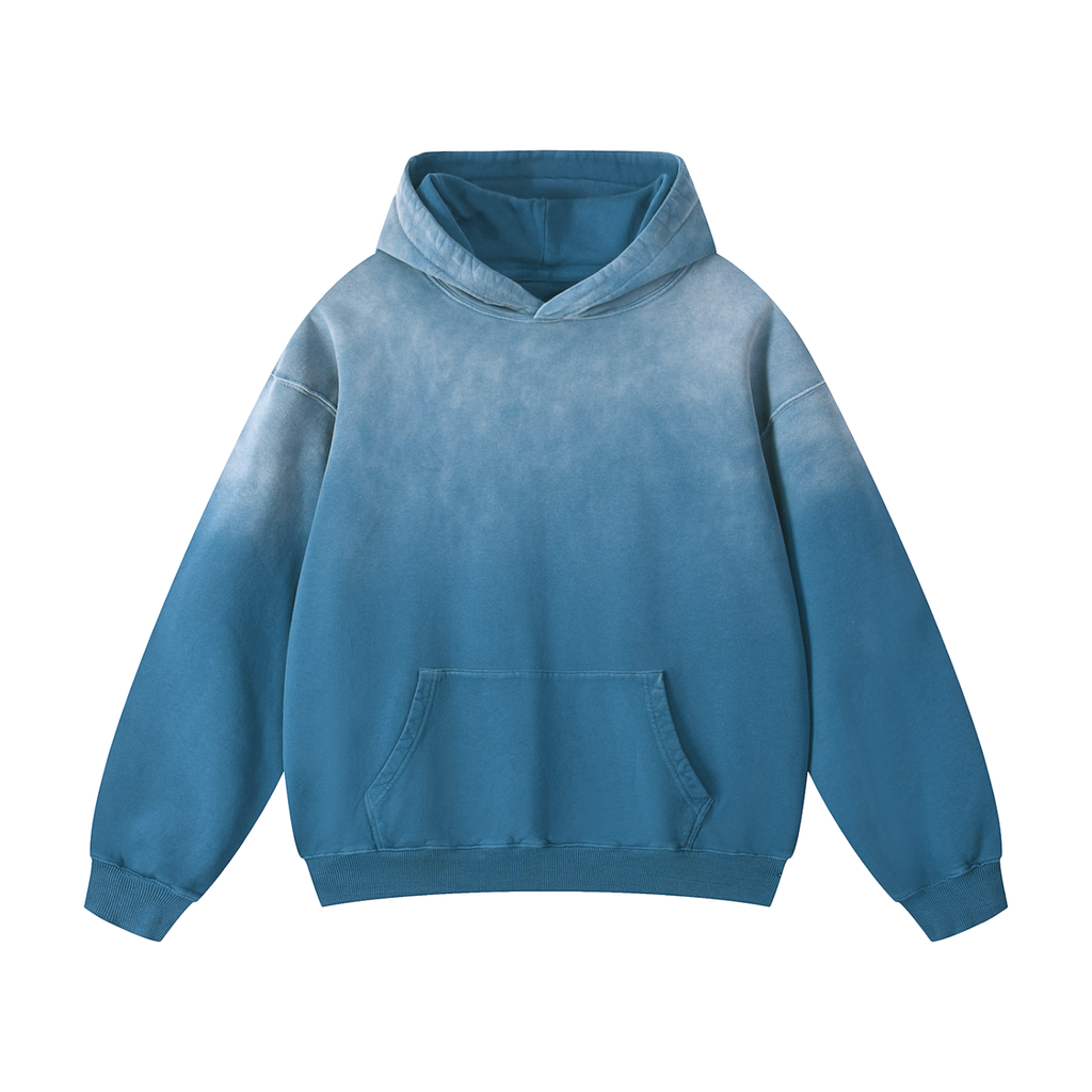 EVALEX - Heavyweight Sunfade Oversized Hoodie