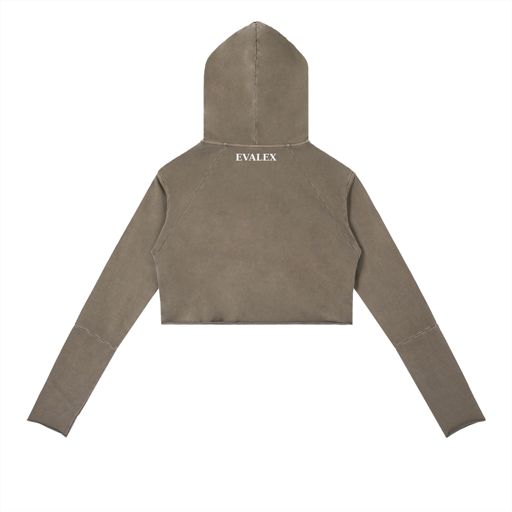 EVALEX - Vintage Washed Raw Edge Hoodie