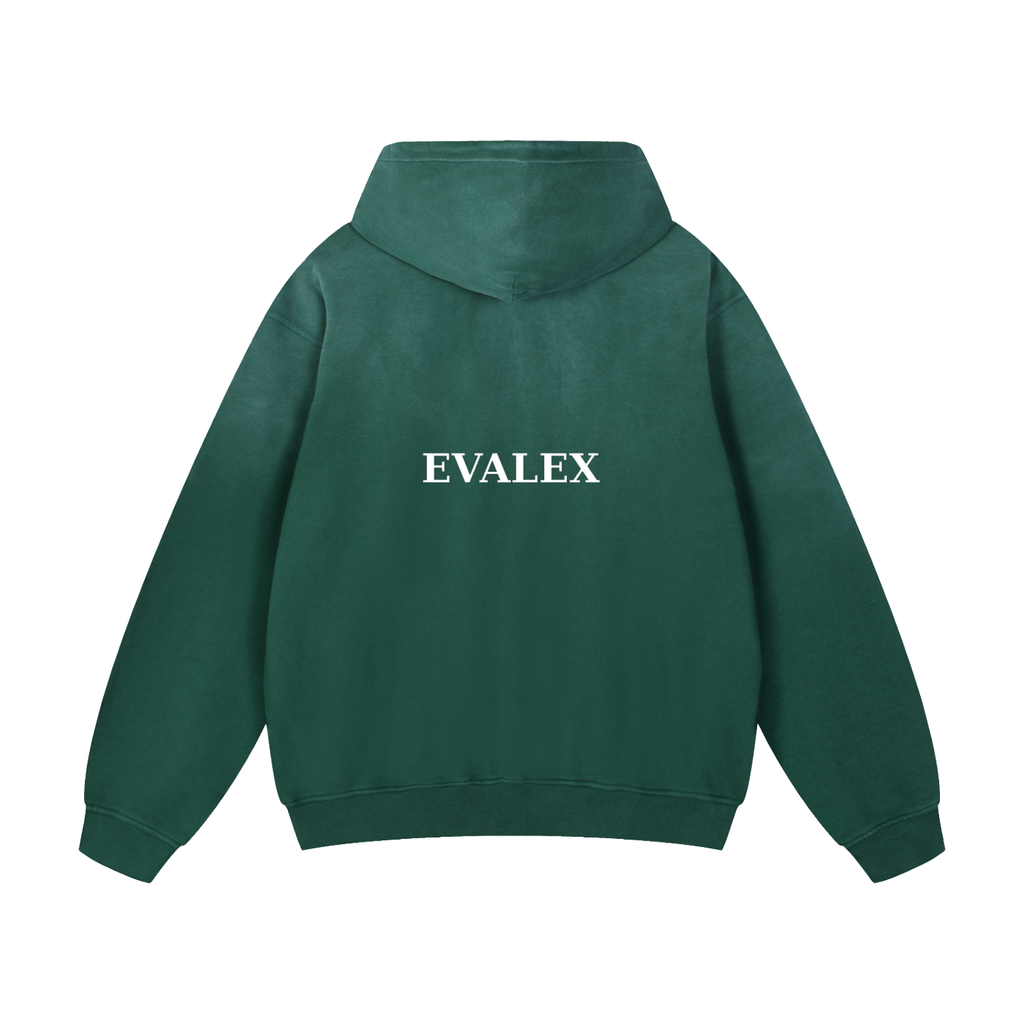 EVALEX - Heavyweight Sunfade Oversized Hoodie