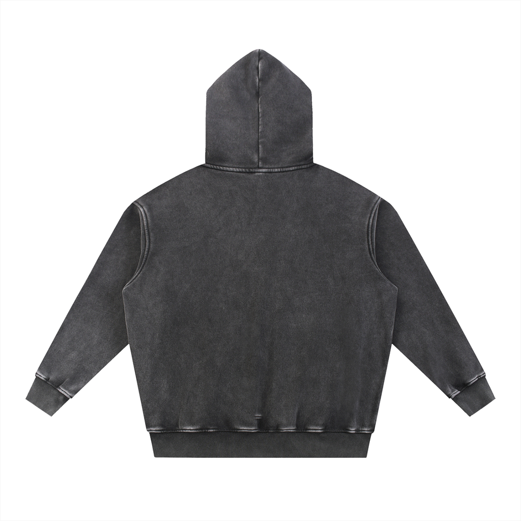 EVALEX - Snow Wash Fleece Oversize Hoodie