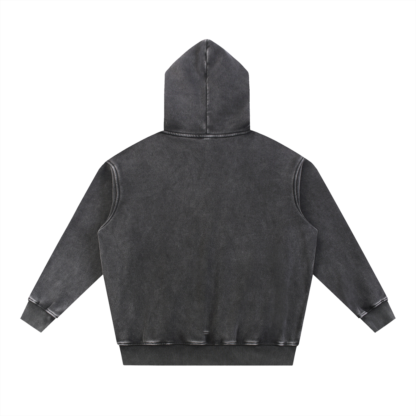 EVALEX - Snow Wash Fleece Oversize Hoodie