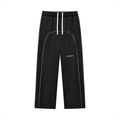 EVALEX - Contrast-Stitched Fleece Sweatpants
