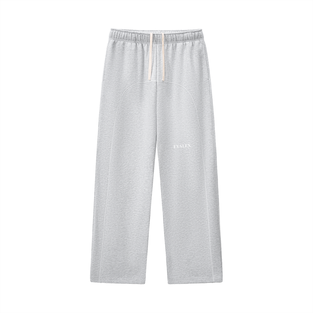 EVALEX - Contrast-Stitched Fleece Sweatpants
