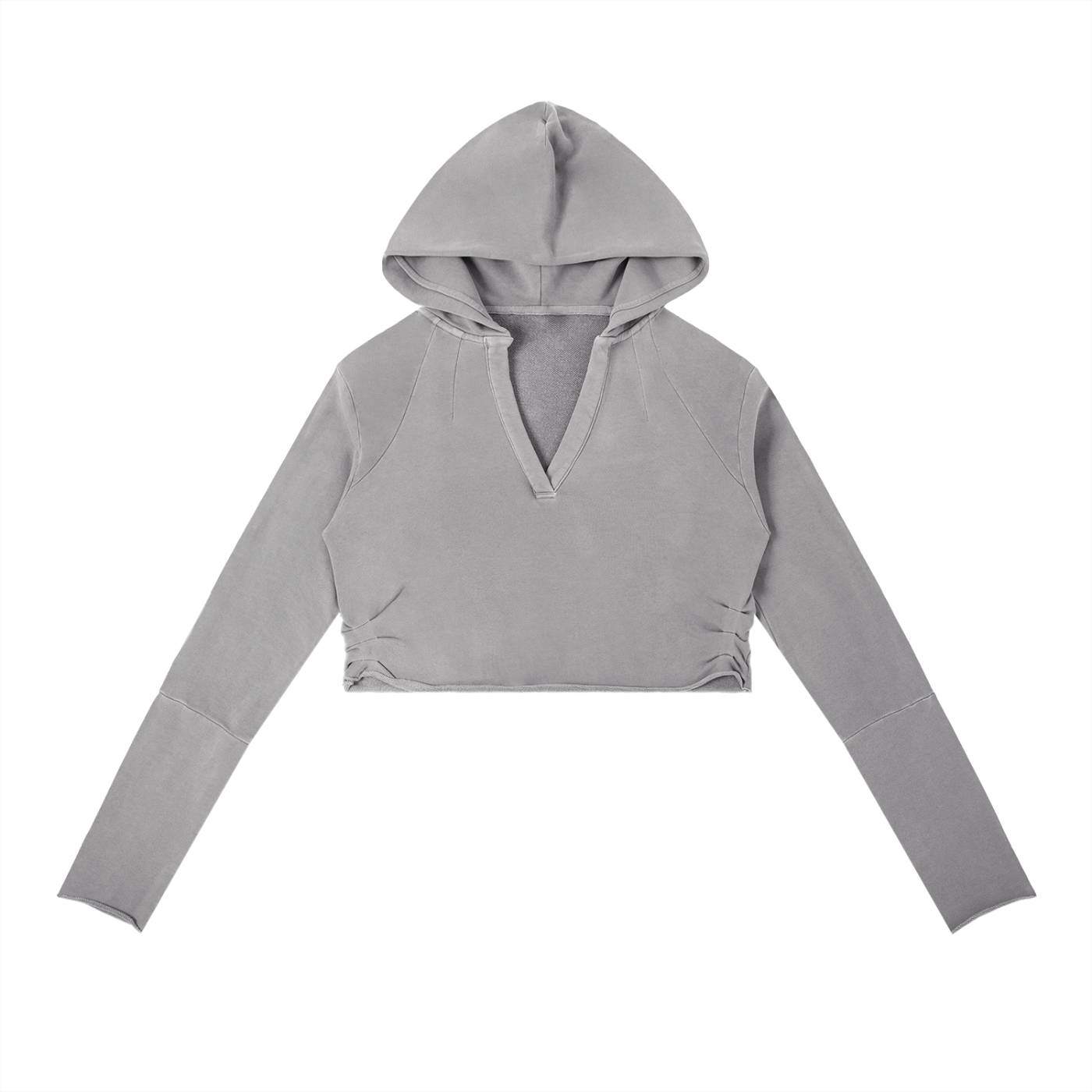 EVALEX - Vintage Washed Raw Edge Hoodie