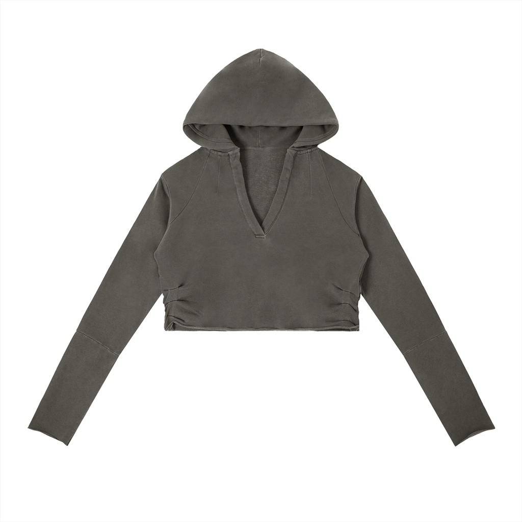 EVALEX - Vintage Washed Raw Edge Hoodie