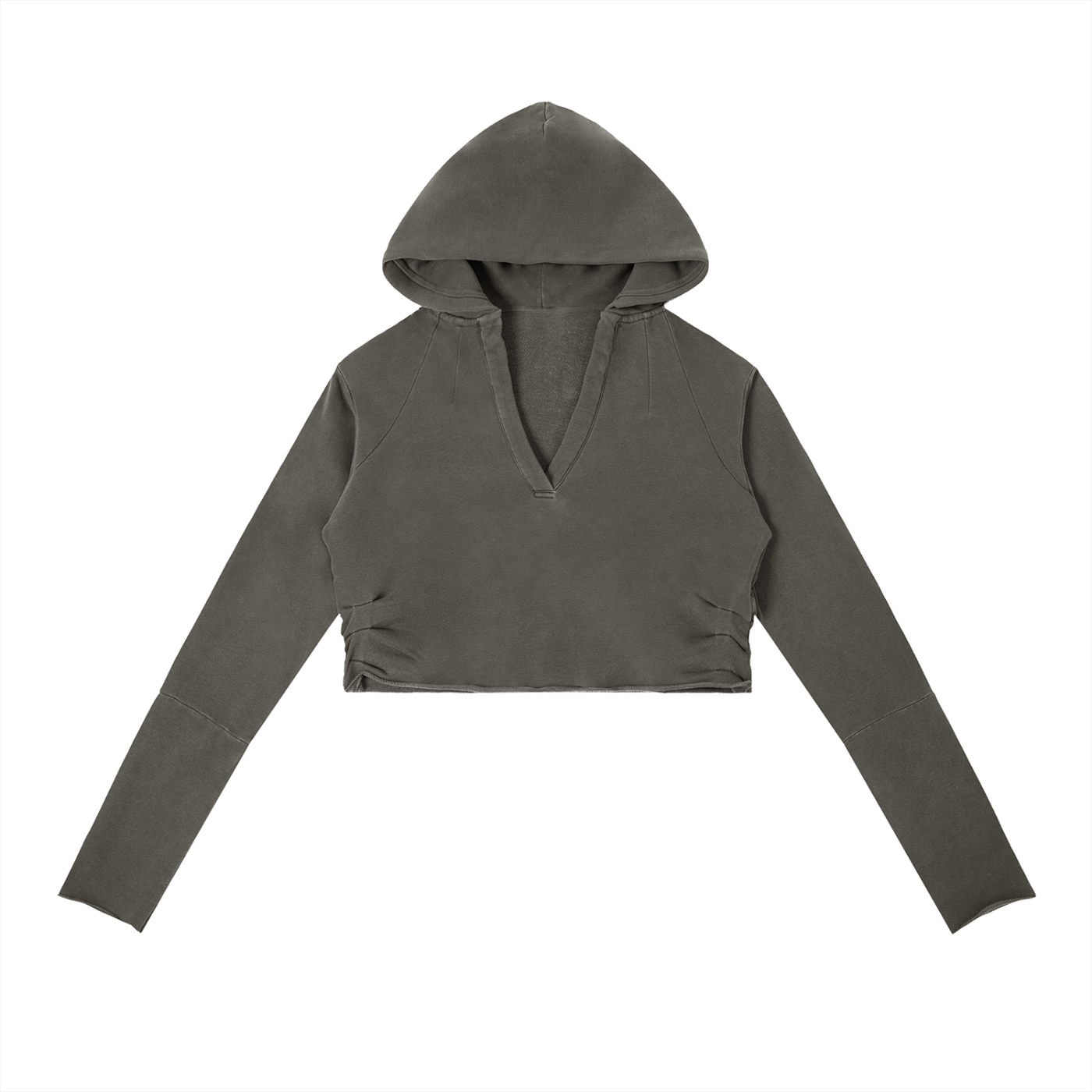EVALEX - Vintage Washed Raw Edge Hoodie