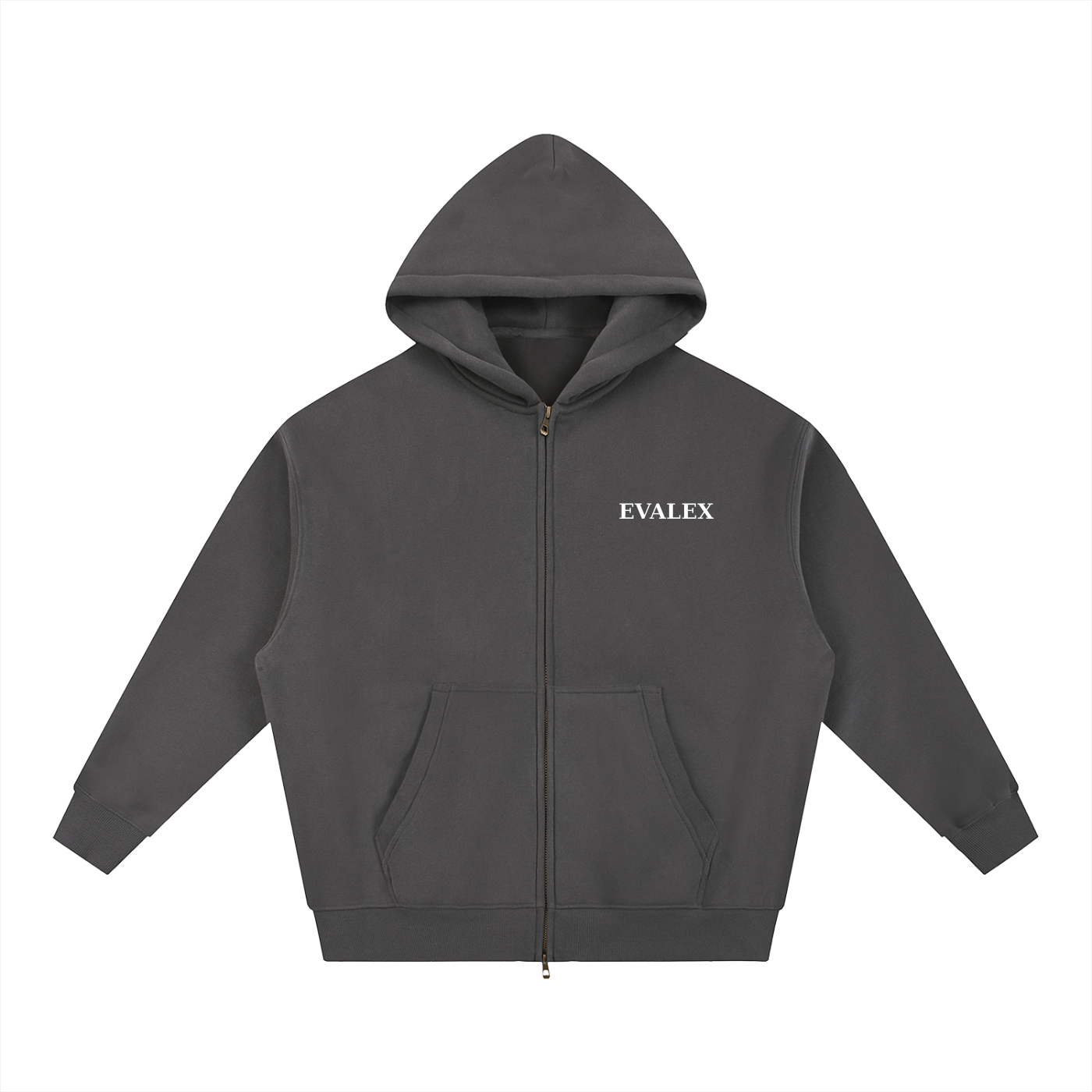 EVALEX - Oversized Fleece Boxy Hoodie