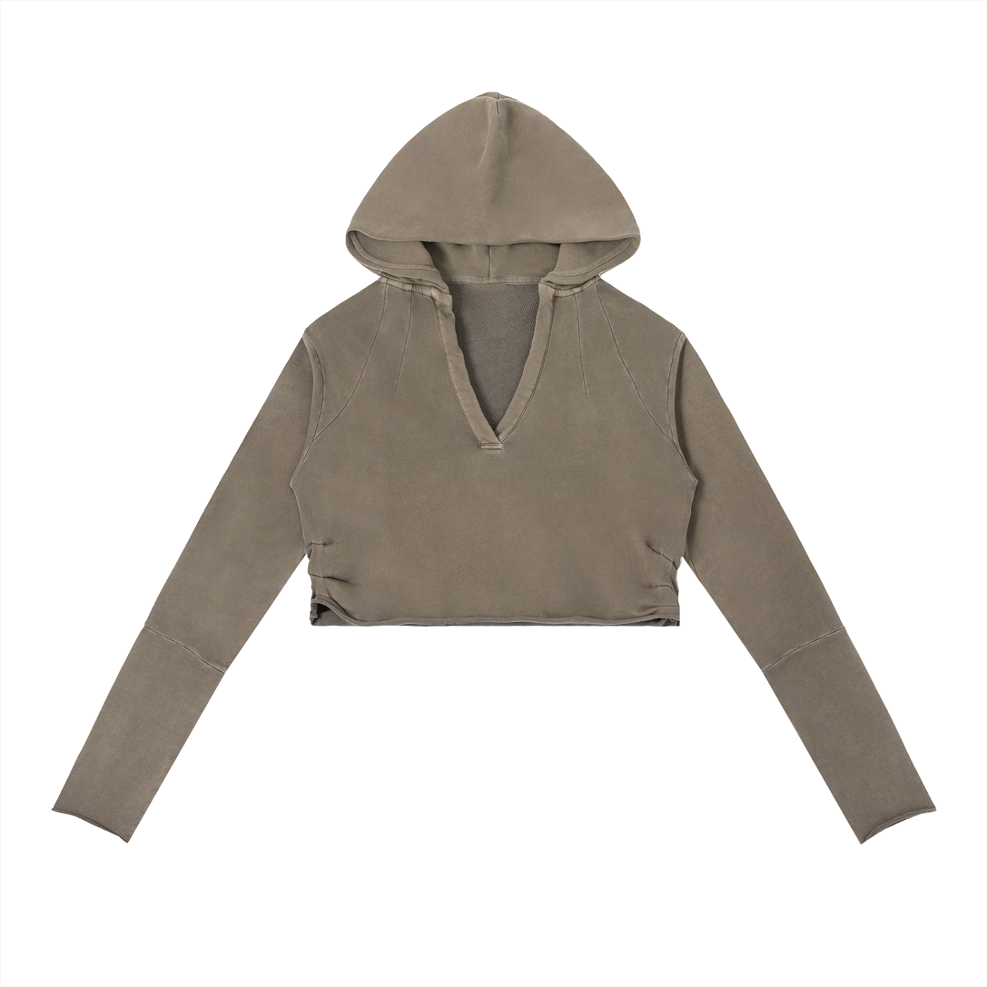 EVALEX - Vintage Washed Raw Edge Hoodie