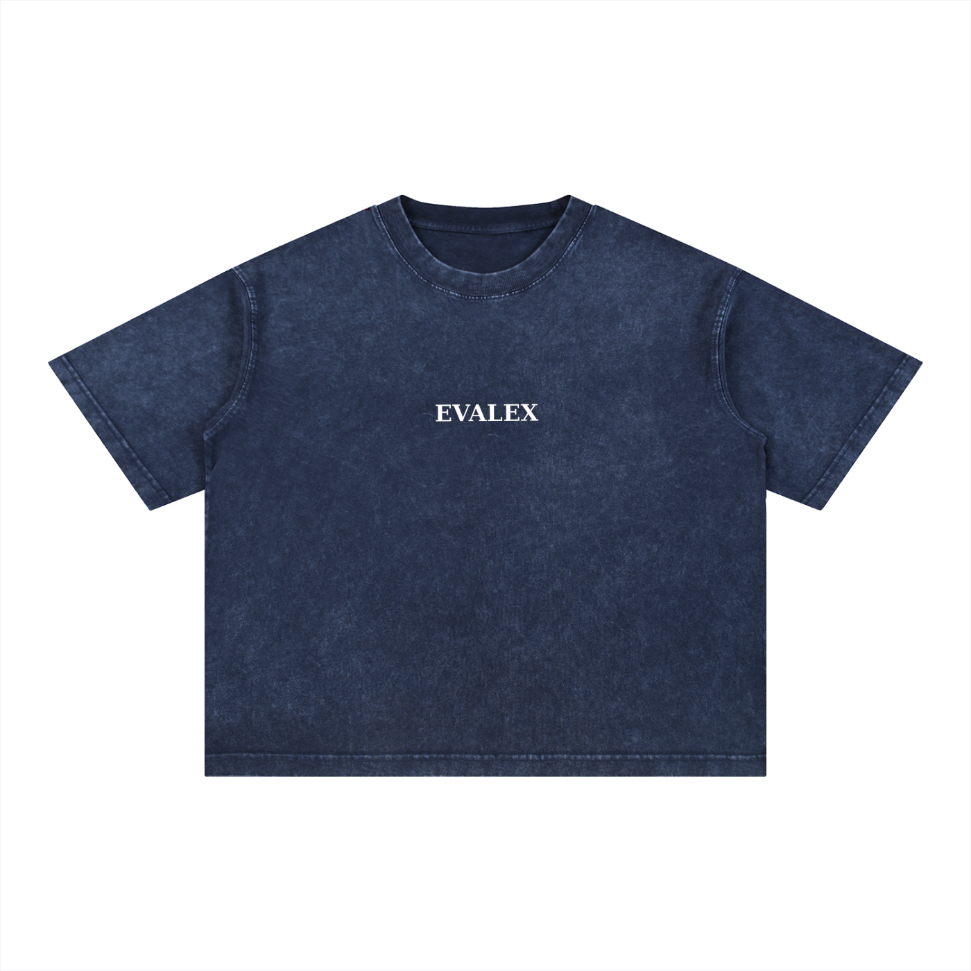EVALEX - Mineral Wash Boxy Cotton T-Shirt