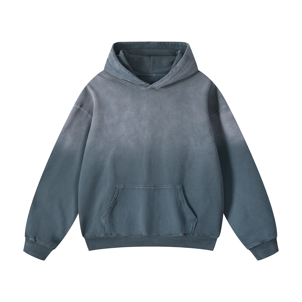 EVALEX - Heavyweight Sunfade Oversized Hoodie