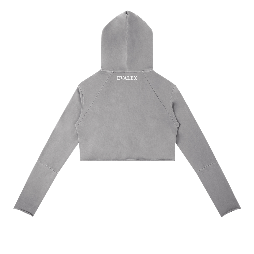 EVALEX - Vintage Washed Raw Edge Hoodie