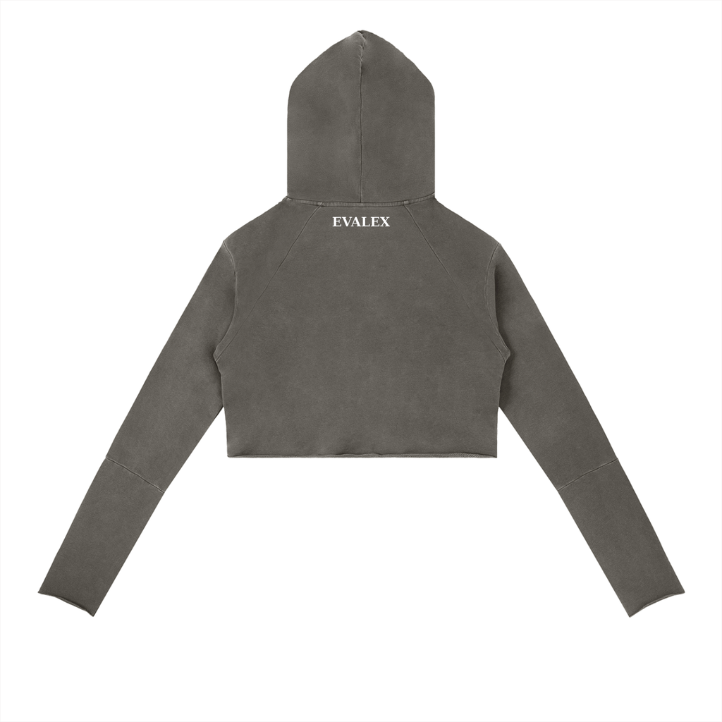 EVALEX - Vintage Washed Raw Edge Hoodie
