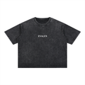 EVALEX - Mineral Wash Boxy Cotton T-Shirt