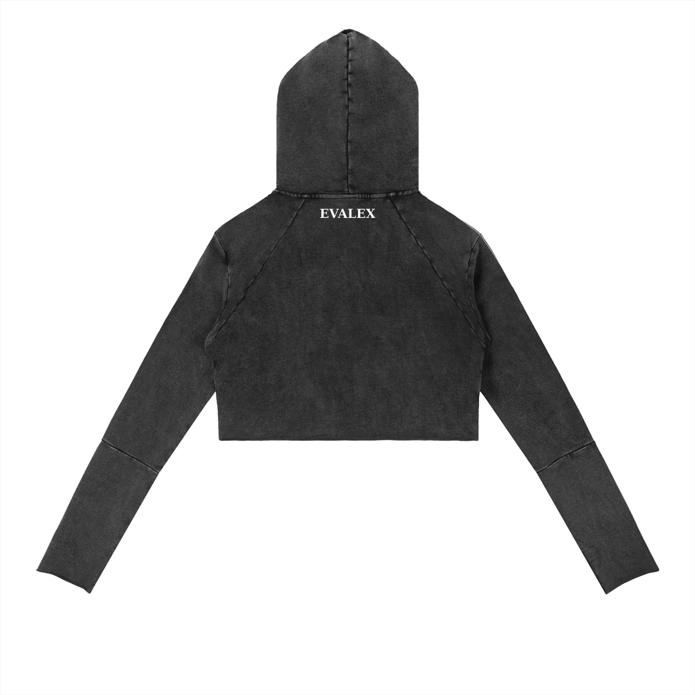 EVALEX - Vintage Washed Raw Edge Hoodie
